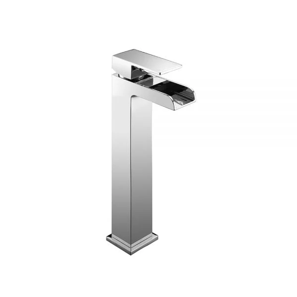 Tall waterfall basin monobloc