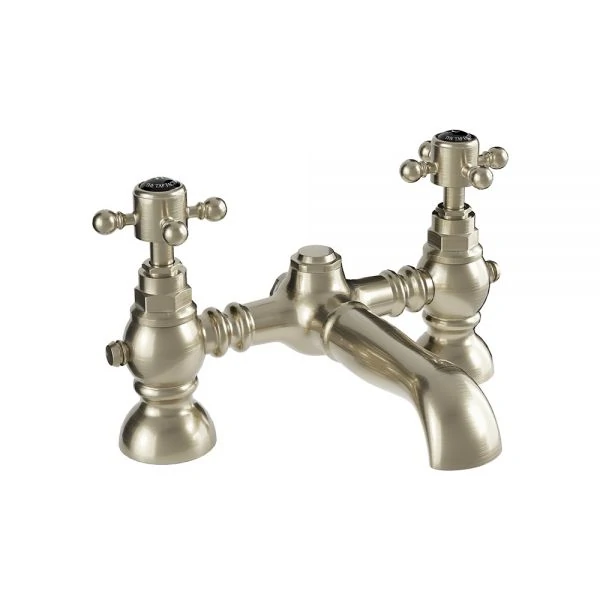 Vogue Traditional Bath Filler in Brushed Nickel