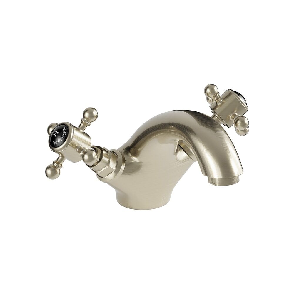 Vogue Traditional Brushed Nickel Basin Mono