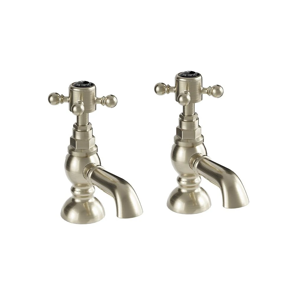 Vogue Brushed Nickel Basin Taps