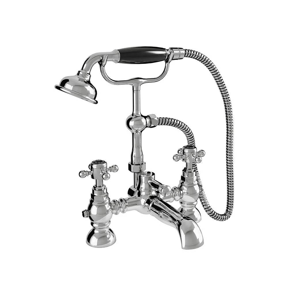 Vogue Traditional Chrome Bath Shower Mixer