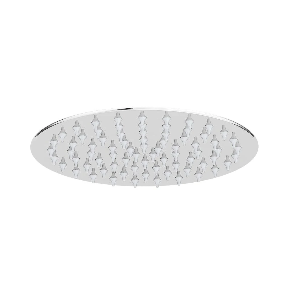 Round shower head only no arm