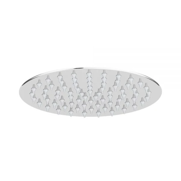 Round shower head only no arm