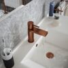 Vibrance Basin Mixer - Brushed Copper
