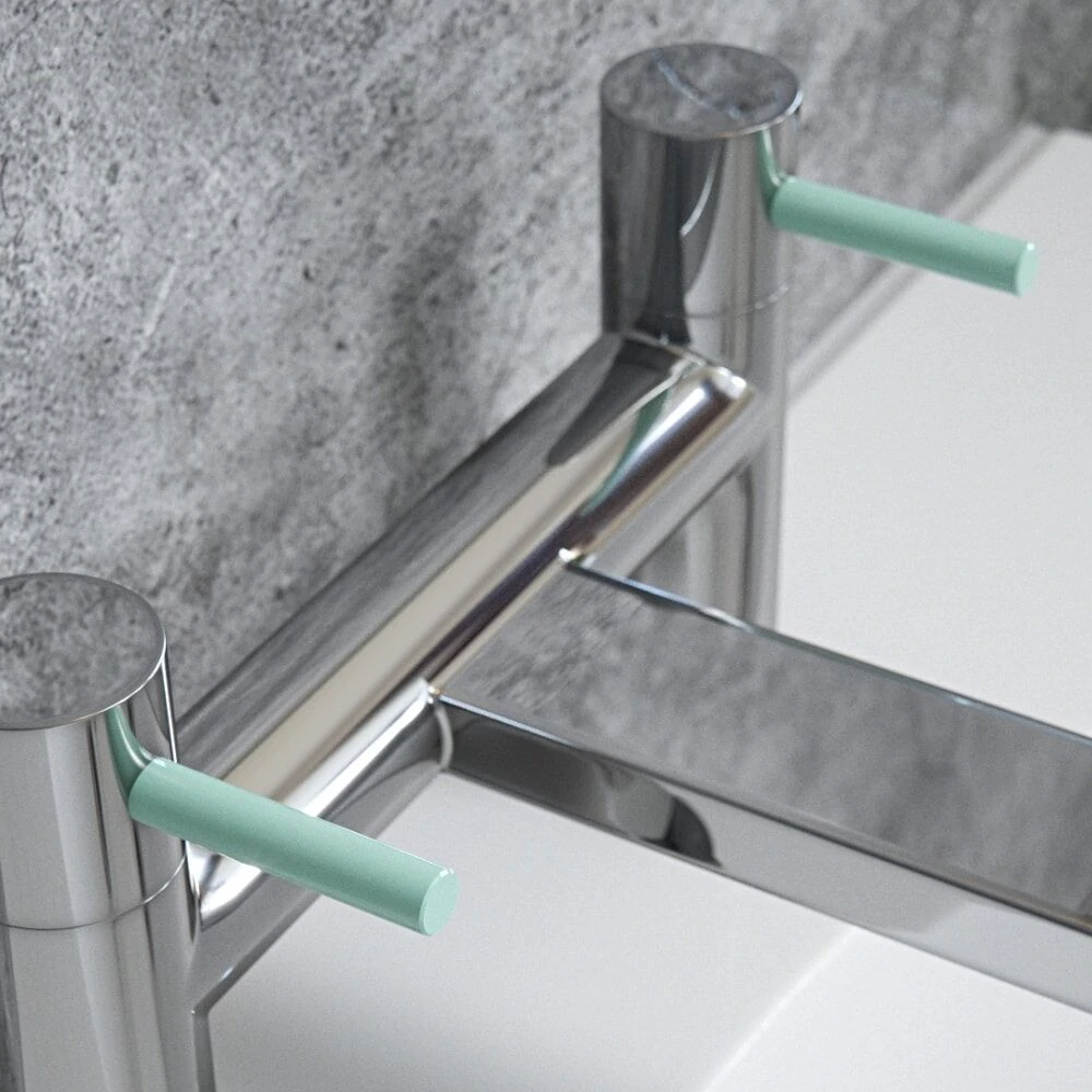 The Tap Factory Vibrance Bath Mixer Bathroom Handles