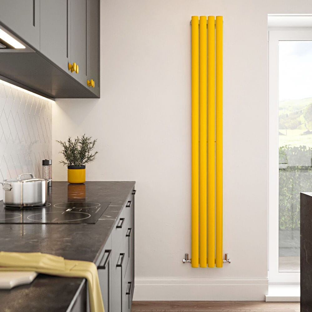 The Tap Factory Vibrance Radiator 4 Panels Mustard Yellow