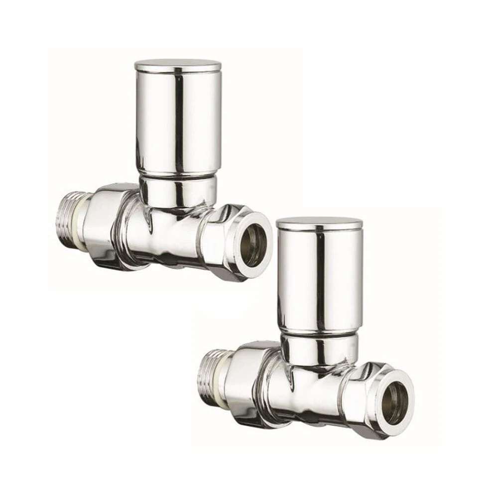 The Tap Factory Vibrance Straight Radiator Valves