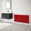 The Tap Factory Vibrance Radiator 20 Panels Post Box Red