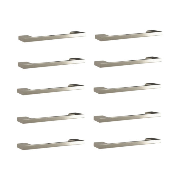 The Tap Factory 10 pack of Vibrance Handle in Brushed Nickel