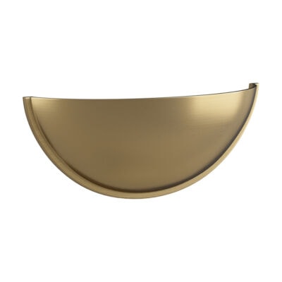 The Tap Factory Half Moon Cup Handle Brushed Brass