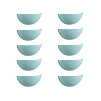 The Tap Factory 10 pack of Vibrance Half Moon Cup Handle in Pastel Blue