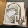 The Tap Factory Vibrance Duo Kitchen Mixer Tap in Brushed Nickel