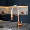 The Tap Factory Tube Tap Without Spray Function in Copper with Ghost White Tube