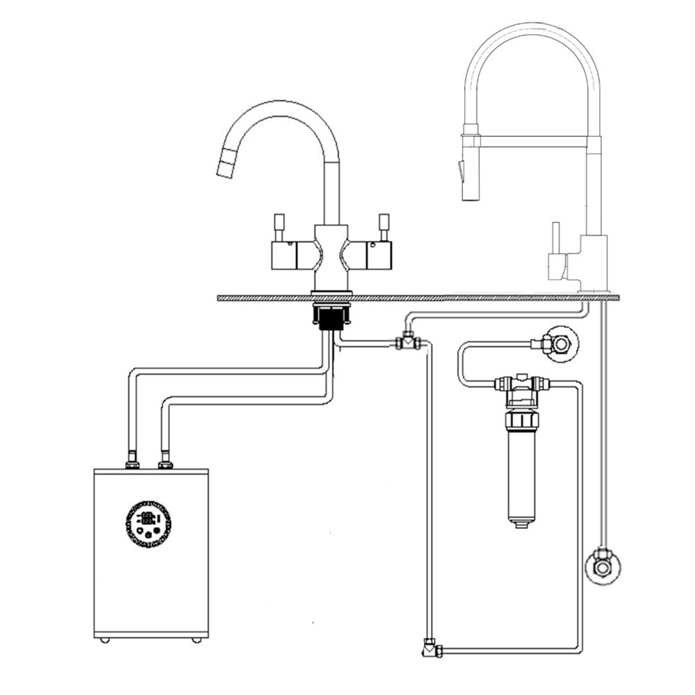 Water tap shop diagram