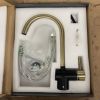 Vibrance Solo Kitchen Mixer in Brass and Vanto Black