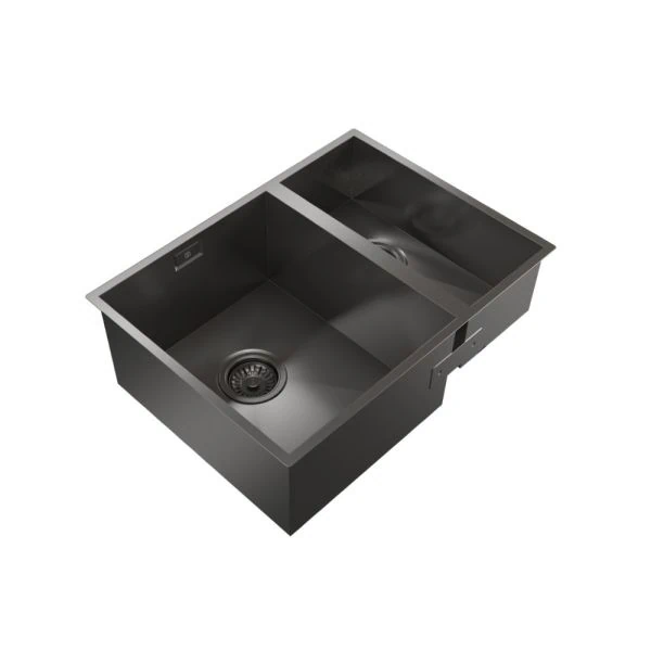 The Tap Factory SINK07 LH Gun Metal Sink 580 x 430 x 140mm