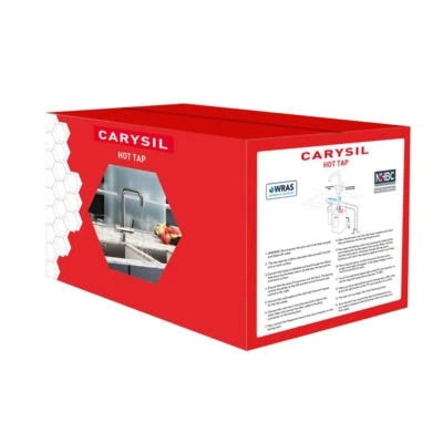 Carysil Brassware'schrome instant hot tap set tank component