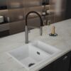 Quilt Diamond Carved Tube Spray Tap in Gun Metal