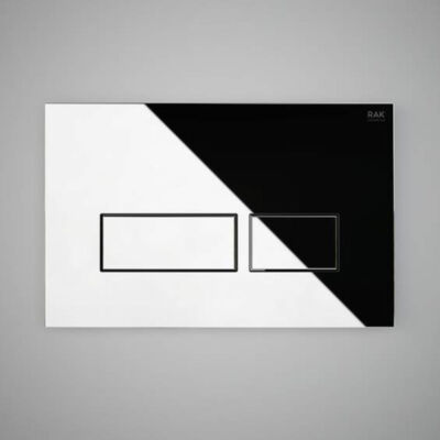 RAK Ceramics Rectangular Flush Plate – Chrome