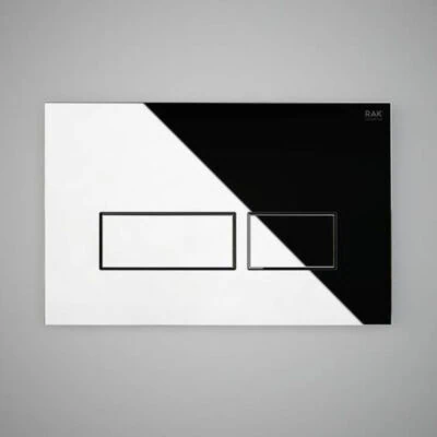 RAK Ceramics Rectangular Flush Plate – Chrome