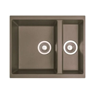 DeSanti Velino Granite Sink Undermount / Inset – Fossil Brown