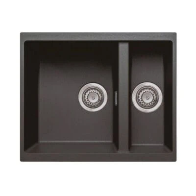 DeSanti Velino Granite Sink Undermount / Inset – Gun Metal