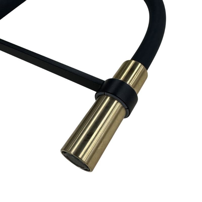 The Tap Factory Tube Tap Black and Brass - Image 4