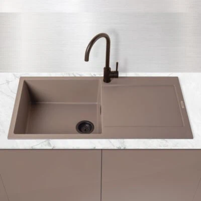 Gavano Granite Inset Single Bowl & Drainer