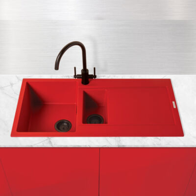 Gavano Granite Compact Inset 1.5 Bowl & Drainer