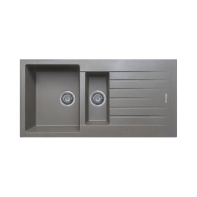 Turin Granite Compact Inset 1.5 Bowl & Drainer S.W.