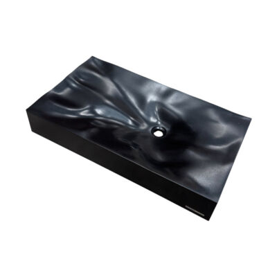 Sternhagen Dune Large Sani Quartz Countertop Basin – Black - Image 5