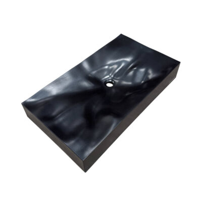 Sternhagen Dune Large Sani Quartz Countertop Basin – Black - Image 4