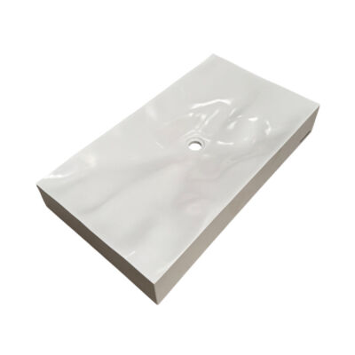 Sternhagen Dune Large Sani Quartz Countertop Basin – White - Image 4