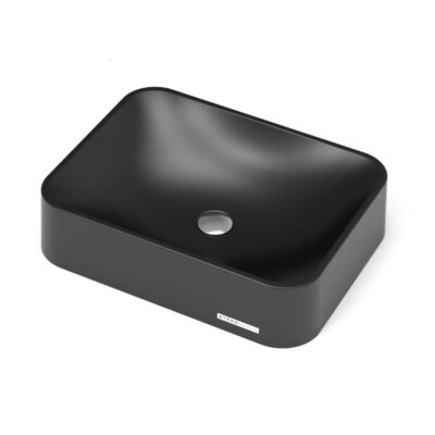 Sternhagen Seerose Sani Quartz Countertop Basin – Black