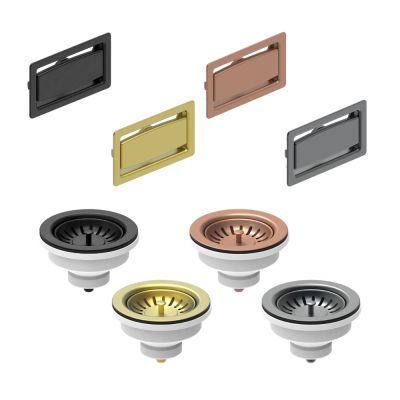 Coloured Waste Kit for Select Single Bowl Carysil Granite Sinks