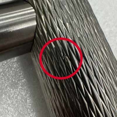Alternative view of Quilt Diamond Carved Tube Spray Tap in Gun Metal - CL210 - See Description