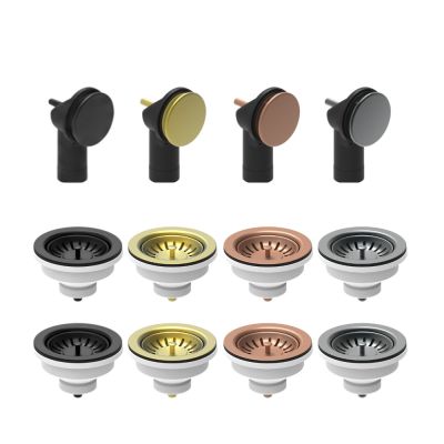 Coloured Waste Kit for Select Twin Bowl Carysil Ceramic Sinks